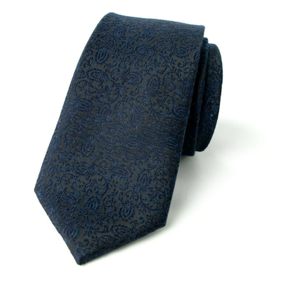 Spring Notion Men's Poly-Yarn Paisley Floral Tie