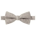 thumbnail image 1 of Spring Notion Men's Pre-tied Mottled Linen Bow Tie, 1 of 4