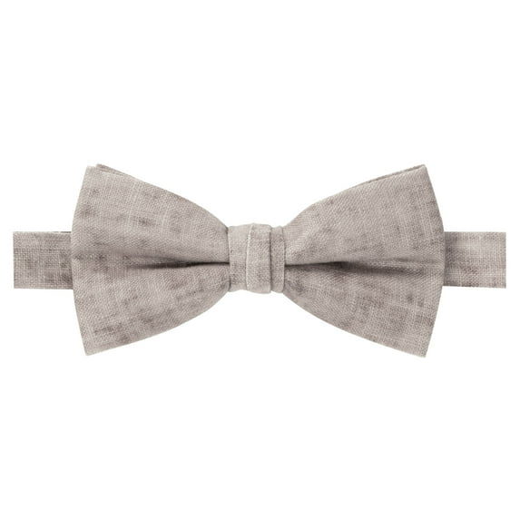 Spring Notion Men's Pre-tied Mottled Linen Bow Tie