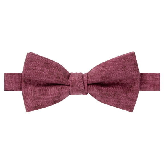 Spring Notion Men's Pre-tied Mottled Linen Bow Tie