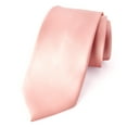 thumbnail image 1 of Spring Notion Men's Solid Color Satin Microfiber Tie, 1 of 3