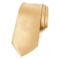 thumbnail image 1 of Spring Notion Men's Solid Color Satin Microfiber Tie, 1 of 5