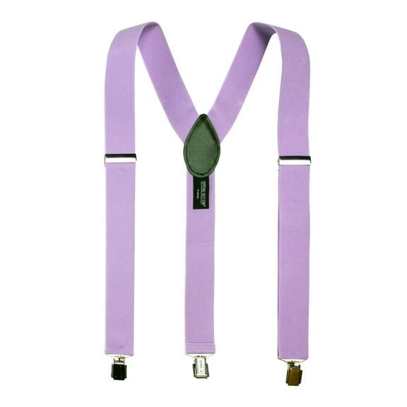 Spring Notion Men's Solid Color Suspenders