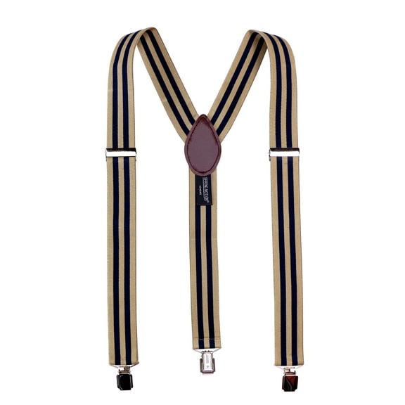 Spring Notion Men's Solid Color Suspenders