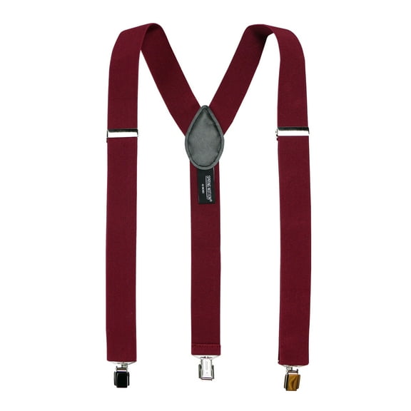 Spring Notion Men's Solid Color Suspenders
