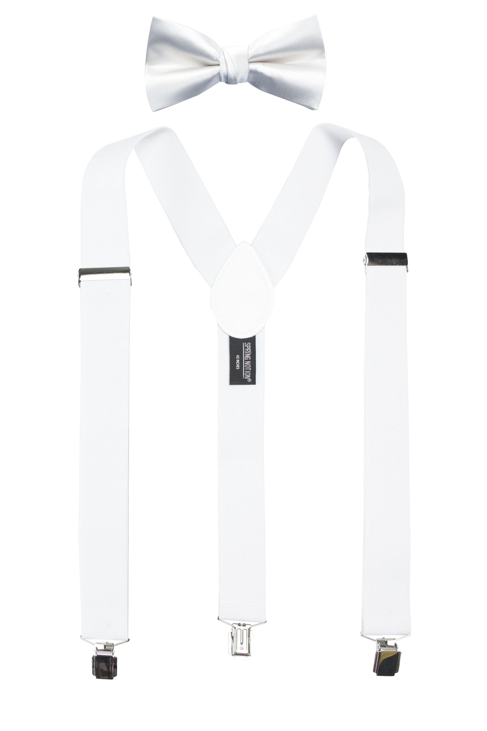 Spring Notion Men's Suspenders and Bow Tie Set - Walmart.com