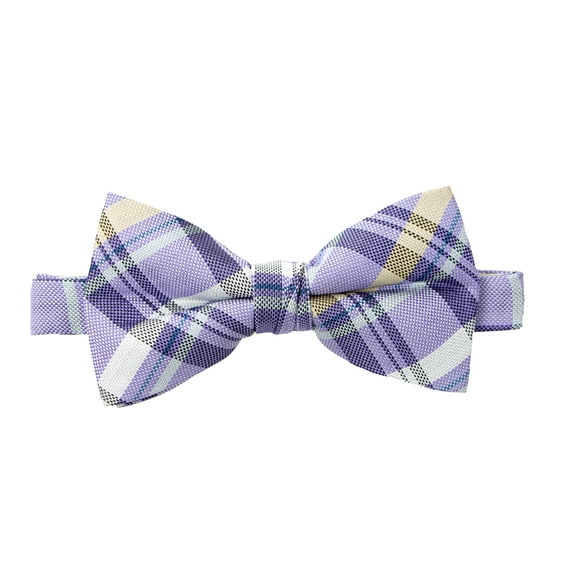 Spring Notion Men's Tartan Plaid Woven Bow Tie
