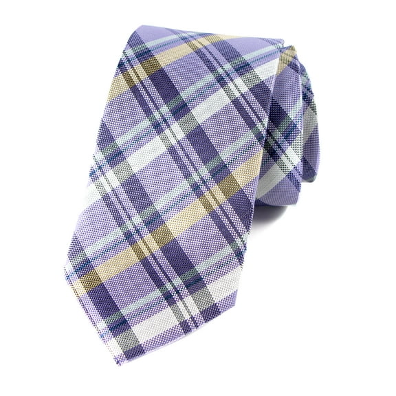 Spring Notion Men's Tartan Plaid Woven Necktie
