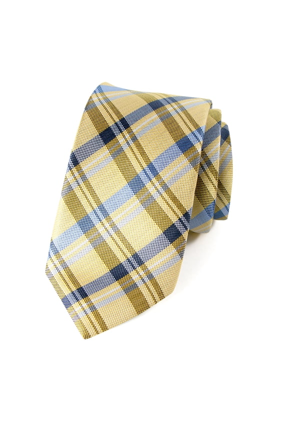 Men's Tartan Plaid Woven Necktie