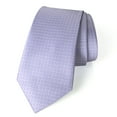 thumbnail image 1 of Spring Notion Men's Textured Solid Color Microfiber Woven Tie, Lilac, 1 of 2
