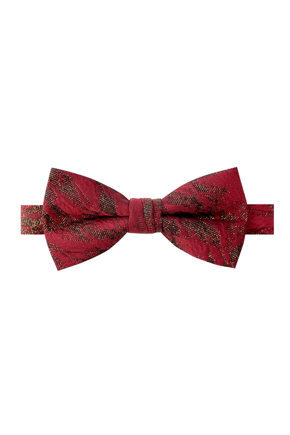 Mens Metallic Marblelized Bow Tie