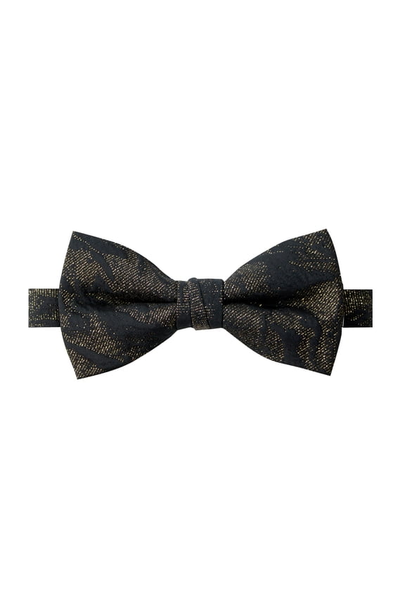 Mens Metallic Marblelized Bow Tie