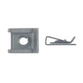 thumbnail image 1 of Spring Nut, #14, U Shape, Steel, Phosphate Finish, 25 PK, 1 of 1
