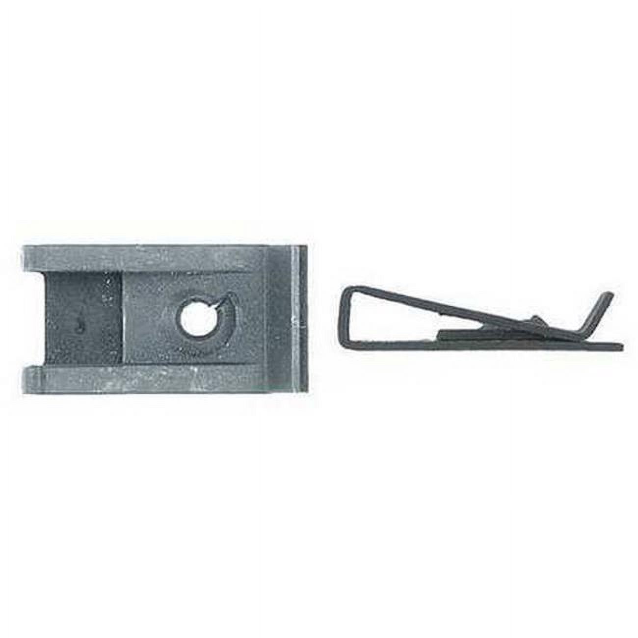 Spring Nut, #8, U Shape, Steel, Phosphate Finish, 100 PK 5750PK ...