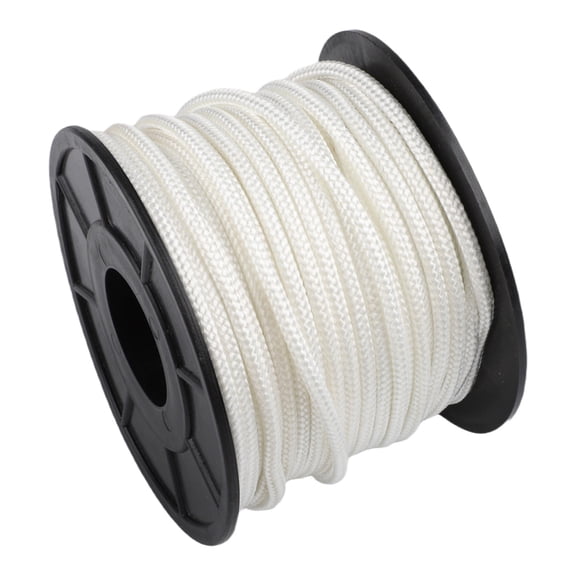 Spring Nylon Pull Cord Recoil Starter Rope For Outdoor Power Equipment 5mm * 30m Nylon Construction Abrasion Resistant