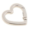 thumbnail image 1 of Spring O Round Carabiner Clip Triggers Spring Keyring Buckle,O for Bags,Purses Heart Shape, 1 of 5