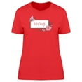 thumbnail image 1 of Spring On Frame With Bird Tee Women's -Image by Shutterstock, 1 of 2