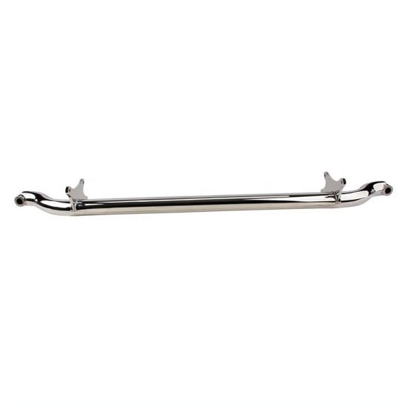 Spring Over Front Tube Axle, Chevy Spindle, 4 Inch Drop, Chrome