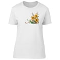 thumbnail image 1 of Spring Paisley Sunflowers T-Shirt Women -Image by Shutterstock, Female x-Large, 1 of 4