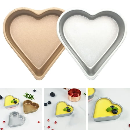 Spring Park 1 - Cup Non-stick Carbon Steel Shaped Cake Pan, 9.5 Diameter Cups 2 Count