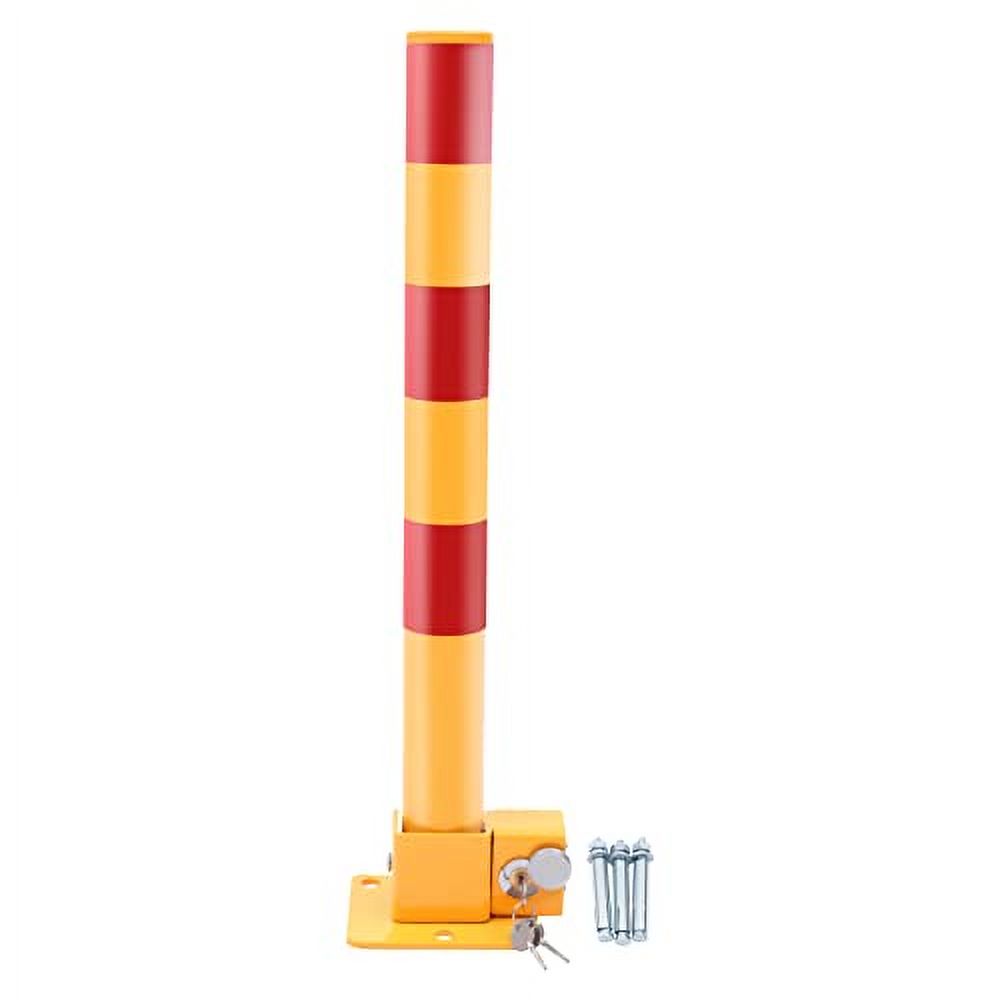 Post Rope Parking Spring Parking Post Folding Parking Obstacle Pole Automatic Locking ...