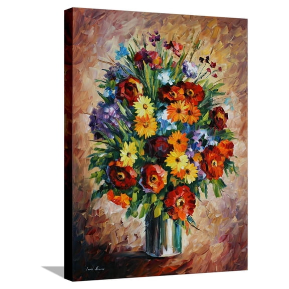 Art.com Spring Passion Stretched Canvas Print Wall Art by Leonid Afremov, 18" x 24"