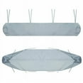 thumbnail image 1 of Spring Patio Awning Protector Cover Patio Garden Rain Shed Storage Bag Rain Cover Retractable Roller Shutter Awning Dust Cover Gray 2.5m, 1 of 2