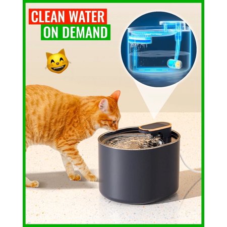 Spring Pet - Automatic Pet Water LED Fountain