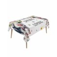 thumbnail image 1 of Spring Pig Table Cloth, Waterproof Tablecloth for Rectangle Tables, Butterfly Botanical Floral Summer Reusable Washable Fabric Table Cover for Restaurant Kitchen Dining Tables 60"x120", 1 of 9