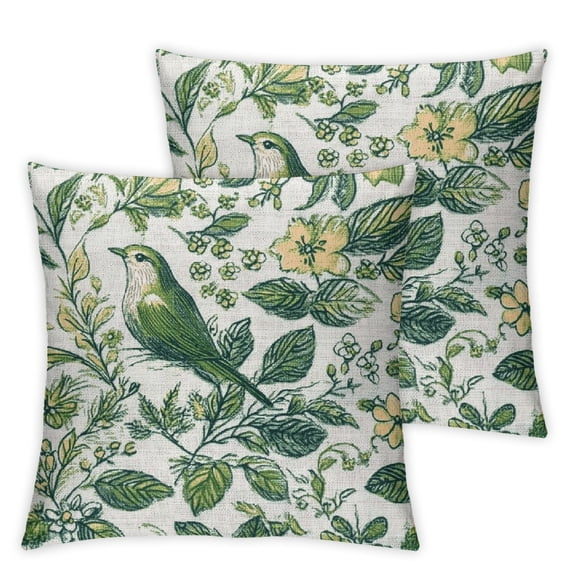 Spring Pillow Covers,Green Pillow Cover,fairycore Decor,Botanical Decor,Cottage core Decor,Floral Pillow Cover,Green Pillows,Green Pillow Cover