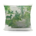 thumbnail image 1 of Spring Pillow Covers,Toile Pillow Cover,French Country Decor,Green Lumbar Pillow,French Country Horse Pillow Cover Green,Lumbar Pillow Cover 12 * 20 in, 1 of 5