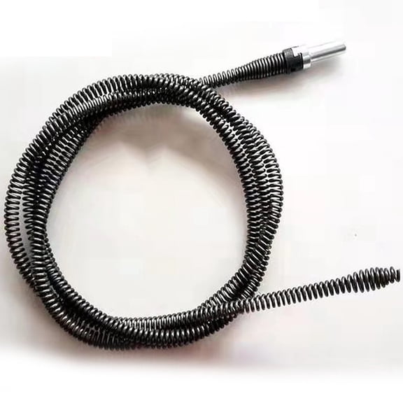 Spring Pipe Dredging Drain Cleaner Electric Drill Connector Pipeline Clogged Remover Tools Spring Pipe For Kitchen Smile Home