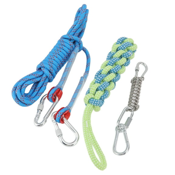 Spring Pole Dog Rope Toy, Dog Bungee Rope Muscle Builder Rotate 360 Degrees Easy To Use Rust  For Outdoor Play For Dogs Of All Sizes