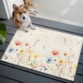 thumbnail image 1 of Spring Poppy Flowers Front Door Rugs 2x3 ft Colorful Floral Farmhouse Vintage Small Rug for Entryway Non Slip Washable Bathroom Door Mat Absorbent Floor Mat for Indoor Entrance, 1 of 9