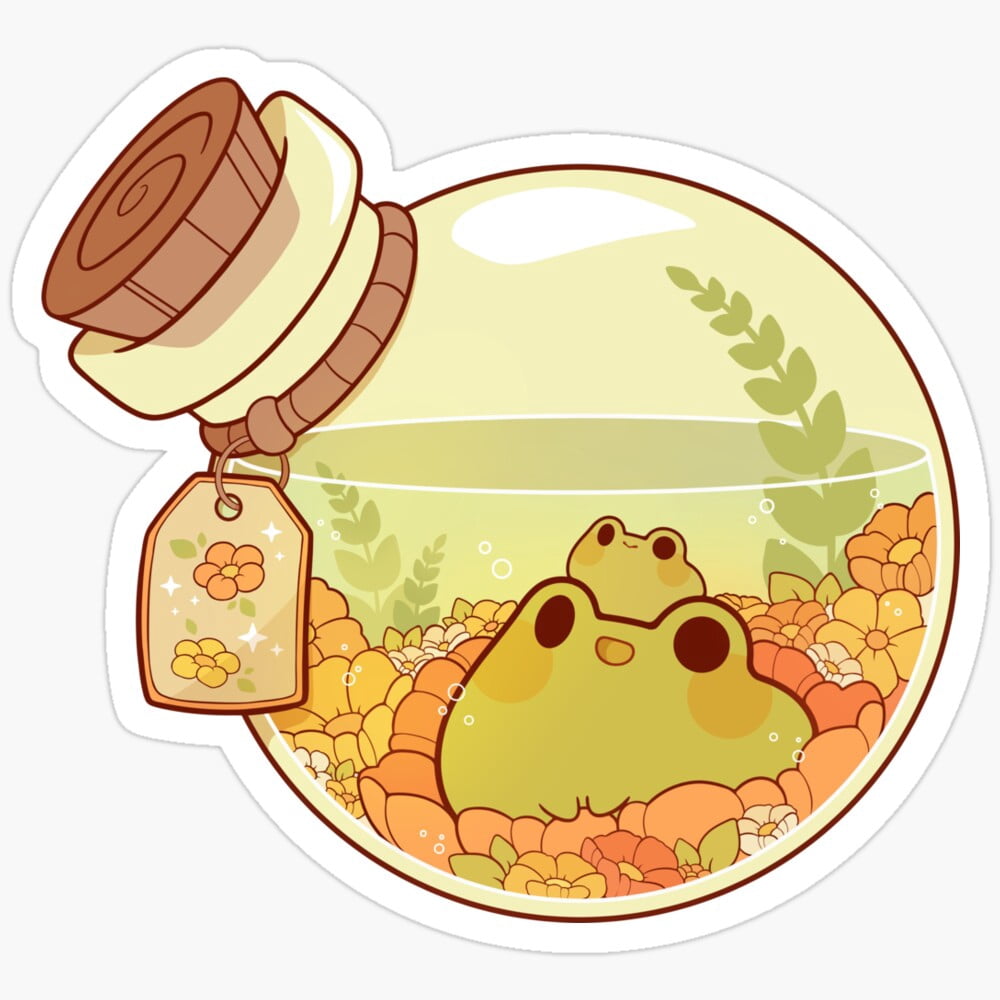 Spring Potion Sticker Phone Decal Water Bottle Stickers Car Decals ...