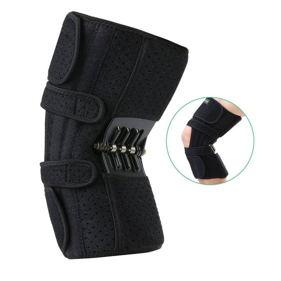 JOMECA Knee Booster Brace, Spring Powered Knee Assistive Device for Power Support , Adjustable One Size Knee Support Brace with Joint Stabilizer for Seniors, Walking, Climbing & Sports - 1 Pcs