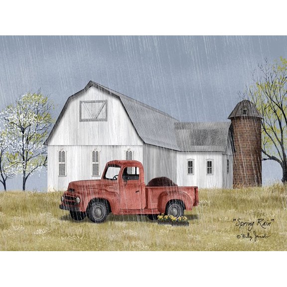 Spring Rain Poster Print by Billy Jacobs