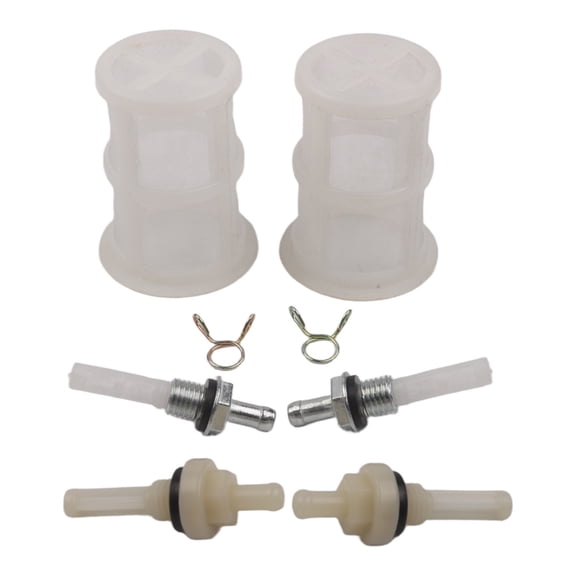 Spring Replacement Fuel Tank Joint Filters for Honda Small Engines Includes Comprehensive Kit with Plastic and Metal Filters