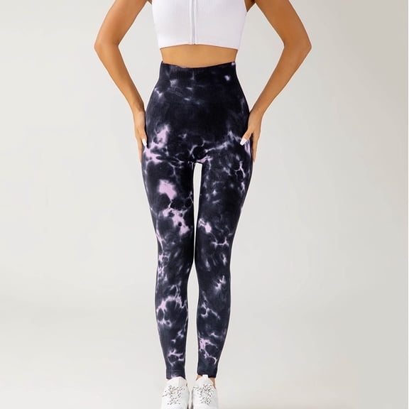 Spring Saving Clearance AXXD Womens Workout Leggings Gradient Print Leggings Fitness Running Tight Yoga Pants