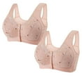 thumbnail image 1 of Spring Saving GaThRRgYP Bras for Women Plus Size,Woman's Comfortable Lace Breathable Bra Underwear No Rims, 1 of 3