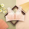 thumbnail image 1 of Spring Saving GaThRRgYP Lingerie for Women Plus Size,Women's Fashion Lace Strapless Bra with No Steel Ring,No Marks,Four Breasted Gathered Cups,Slip Underwear,Daily Bra, 1 of 4