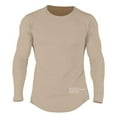 thumbnail image 1 of Spring Saving GaThRRgYP Mens Long Sleeve Shirts,Men's Sports Running Cotton Stretch Long-sleeved T-shirt Plus Size, 1 of 8