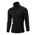 thumbnail image 1 of Spring Saving GaThRRgYP Mens Sweaters for the Winter,Men's Winter Casual Long Sleeve Solid Color Pullover Sweaters Tops, 1 of 6