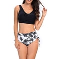 thumbnail image 1 of Spring Saving GaThRRgYP Womens Bikinis Swimsuits,Women's Printing Swimwear Two-piece Slim Bikini Straped Swimsuits, 1 of 8