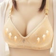 thumbnail image 1 of Spring Saving GaThRRgYP Womens Bras Back Closure,Ladies Traceless Comfortable No Steel Ring Breathable Gathering Bra Woman Underwear, 1 of 4
