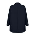 thumbnail image 1 of GaThRRgYP Tops for Women Trendy,Women Blouses Summer Short Sleeve Tops,Women Solid Long Sleeve Tops Cardigan Coat Pockets Long Pants Suit, 1 of 4