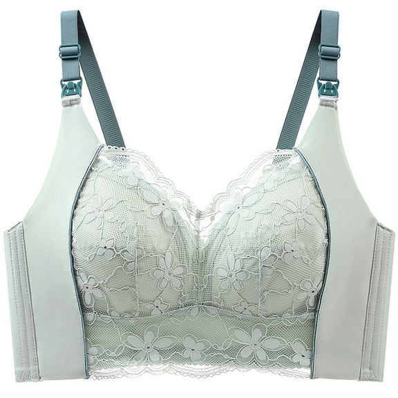 Spring Saving GaThRRgYP Womens,Women's Bra Wire Free,Women's Fashion Lace Strapless Underwear Gathered and Dropped Women's Bra Shows Slim Style