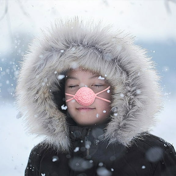 SINIMOKO Bikini Nose Mask Woven Yarn Nose Mask for Warmth Wind Resistance Cold Resistance and Frost Resistance Nasal Gini