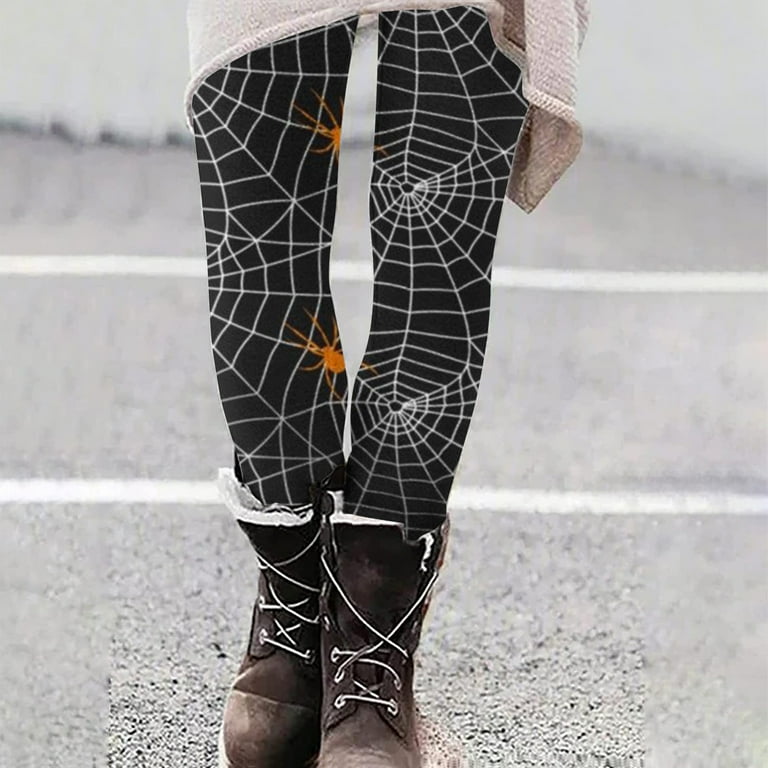 Spiderweb Print Black Tights Spiderweb Print Black Tights