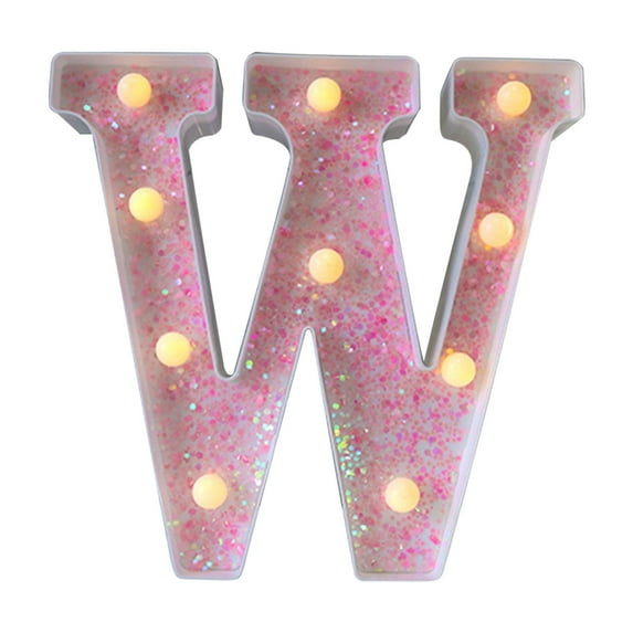 Summer Savings Clearance Items Home Deals! Zeceouar Decorations For Home/Party, Colorful LED Letter Light Proposal Statement Decoration Scene Decoration Light
